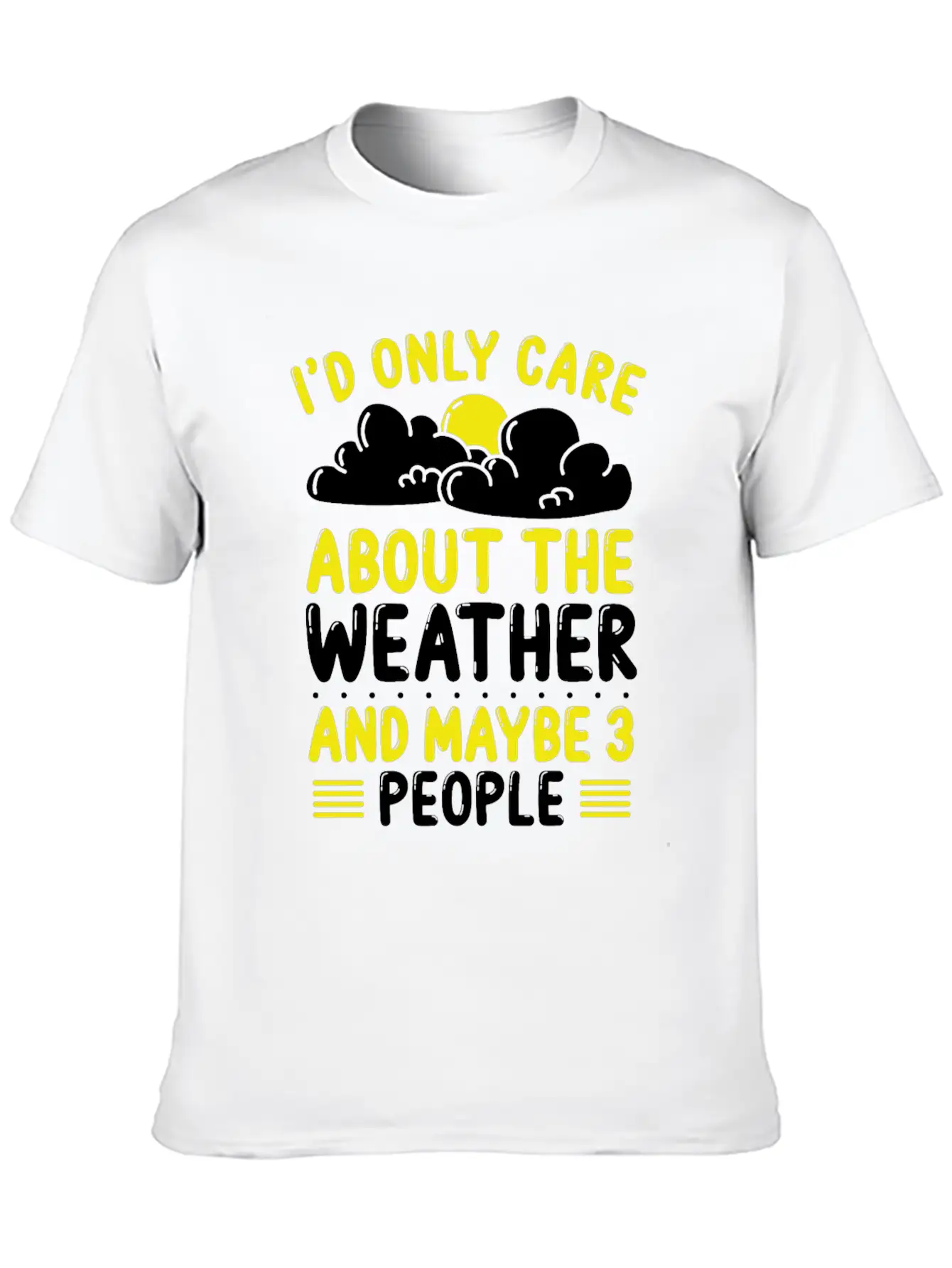 Weathermen Wind Sun Weather Forecast Classic Cotton Tee – Unisex Comfort For Any Season