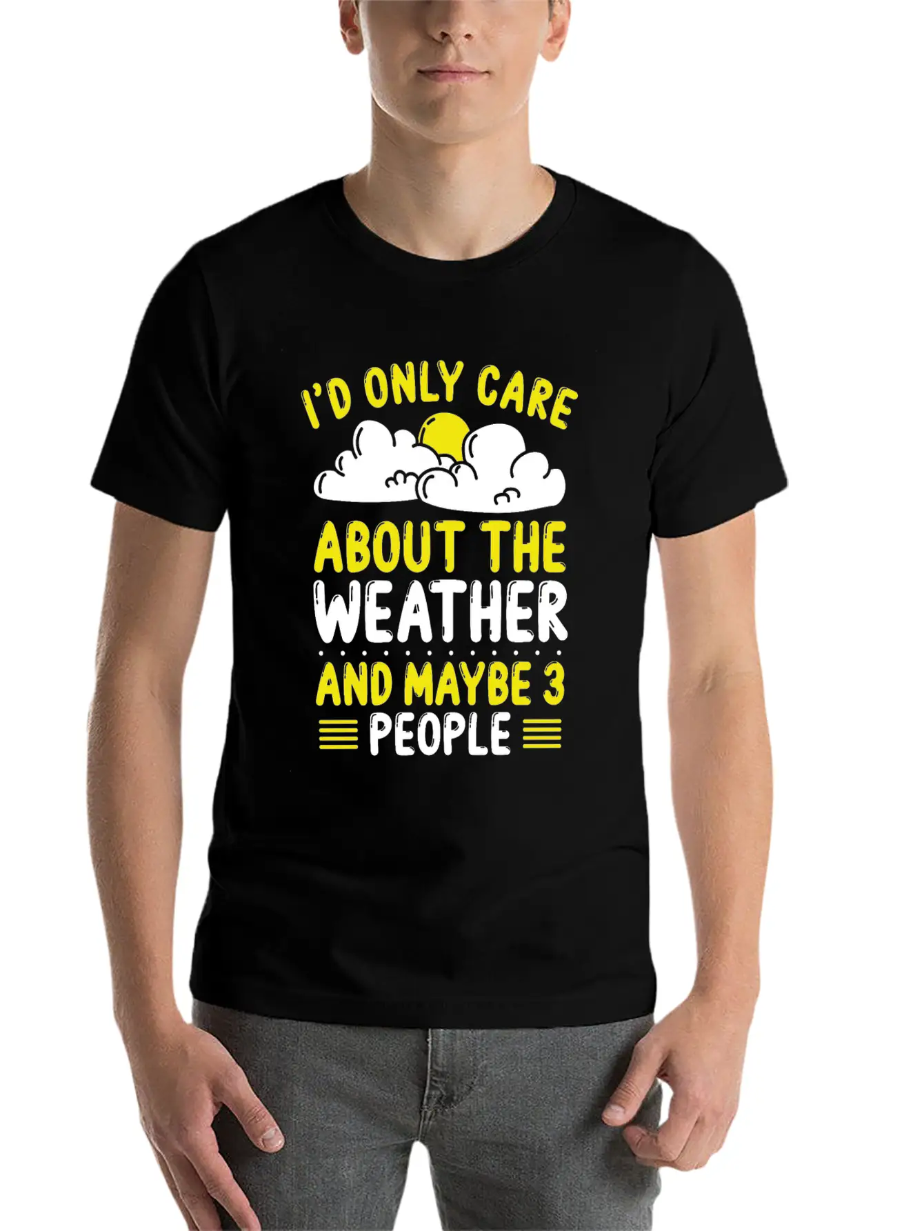 Weathermen Wind Sun Weather Forecast Classic Cotton Tee – Unisex Comfort For Any Season
