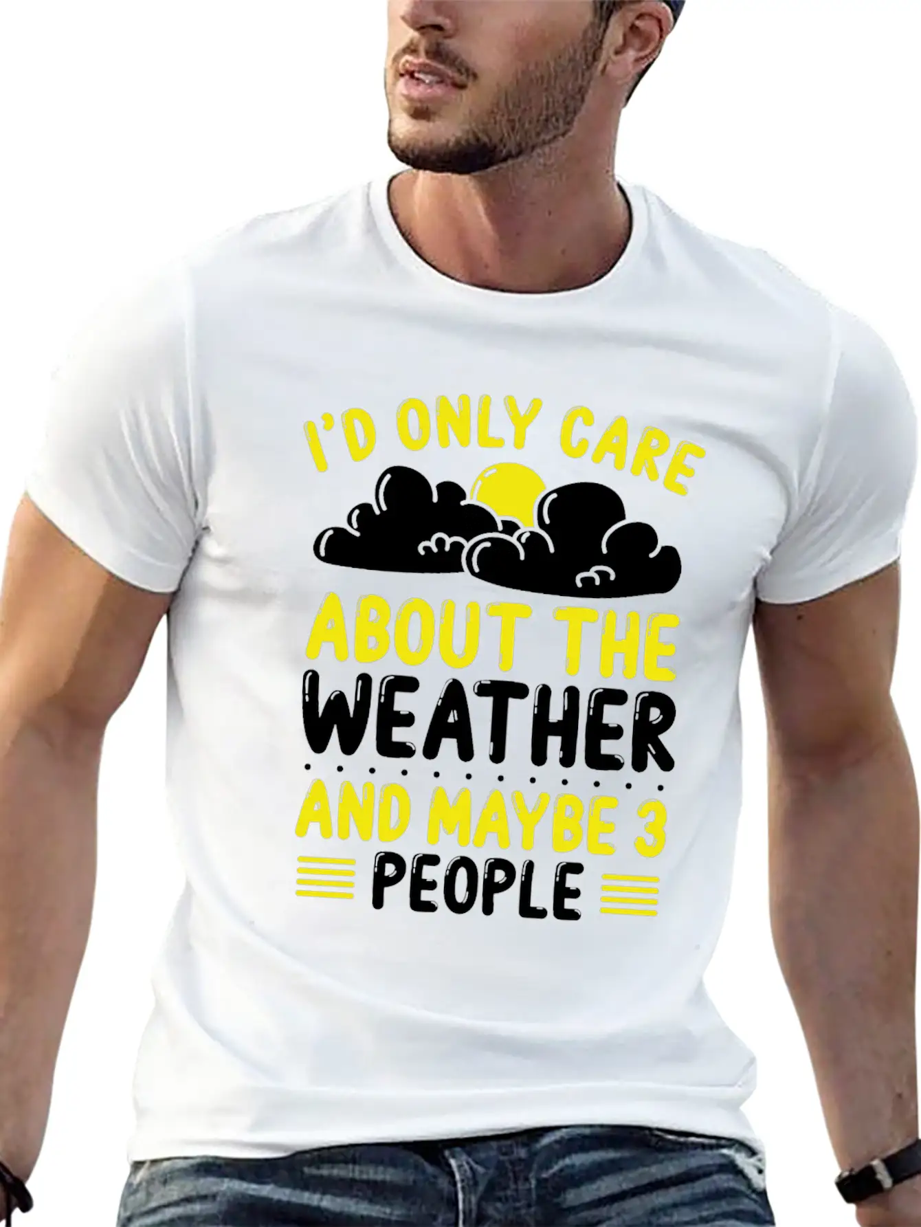 Weathermen Wind Sun Weather Forecast Classic Cotton Tee – Unisex Comfort For Any Season