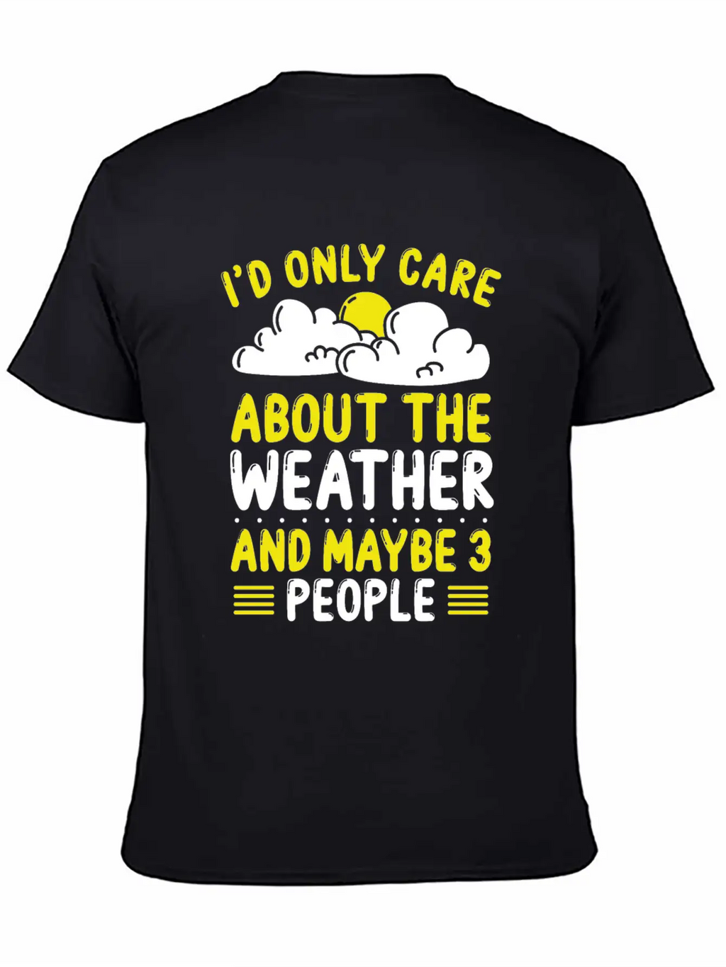 Weathermen Wind Sun Weather Forecast Classic Cotton Tee – Unisex Comfort For Any Season