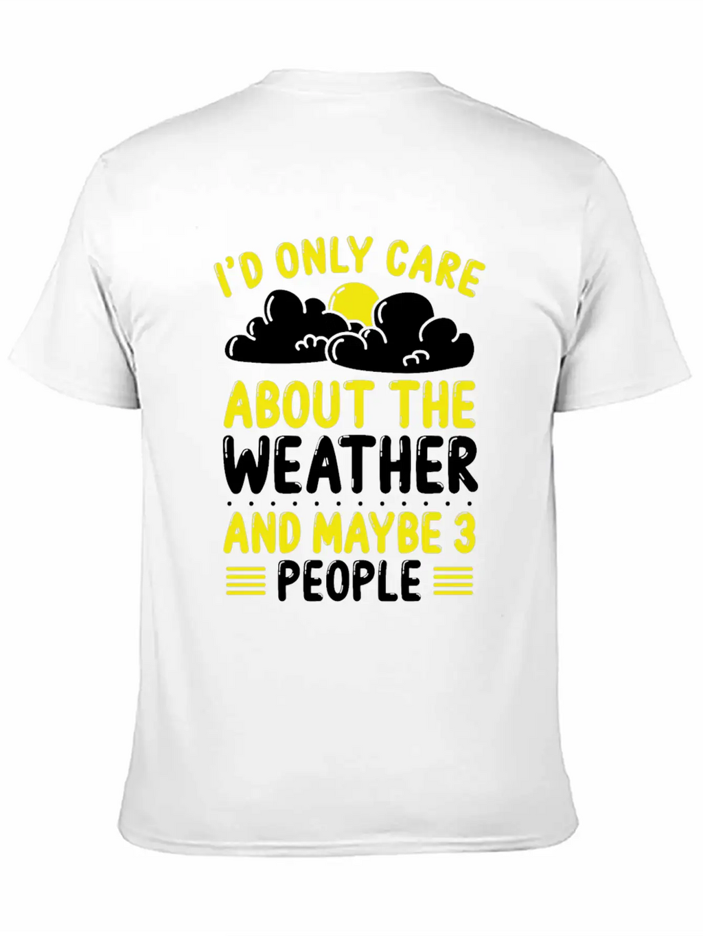 Weathermen Wind Sun Weather Forecast Classic Cotton Tee – Unisex Comfort For Any Season