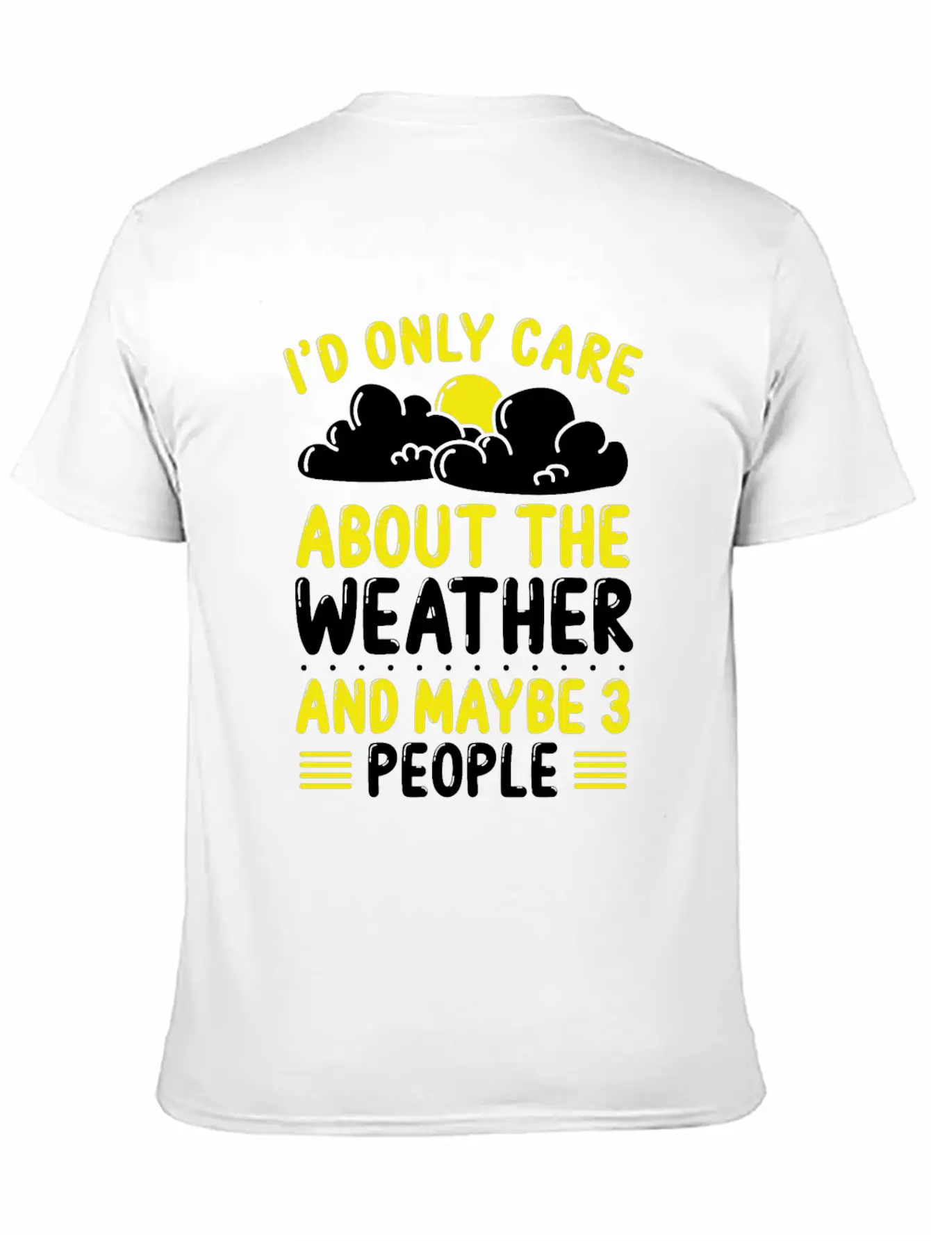 Weathermen Wind Sun Weather Forecast Classic Cotton Tee – Unisex Comfort For Any Season