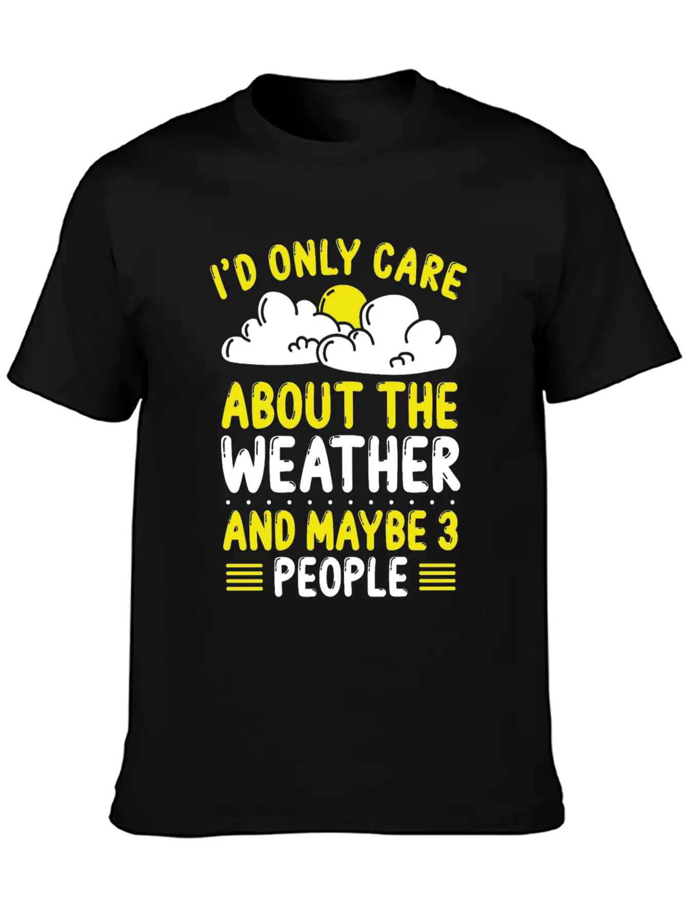Weathermen Wind Sun Weather Forecast Classic Cotton Tee – Unisex Comfort For Any Season