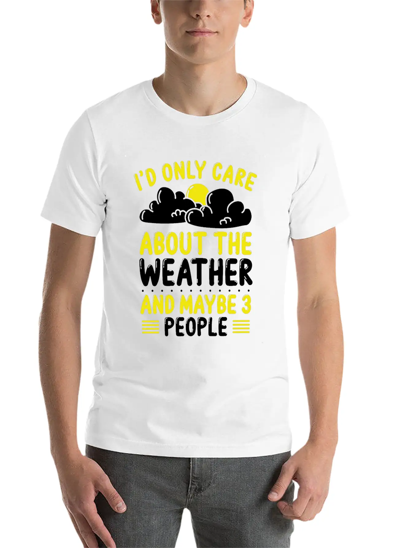 Weathermen Wind Sun Weather Forecast Classic Cotton Tee – Unisex Comfort For Any Season