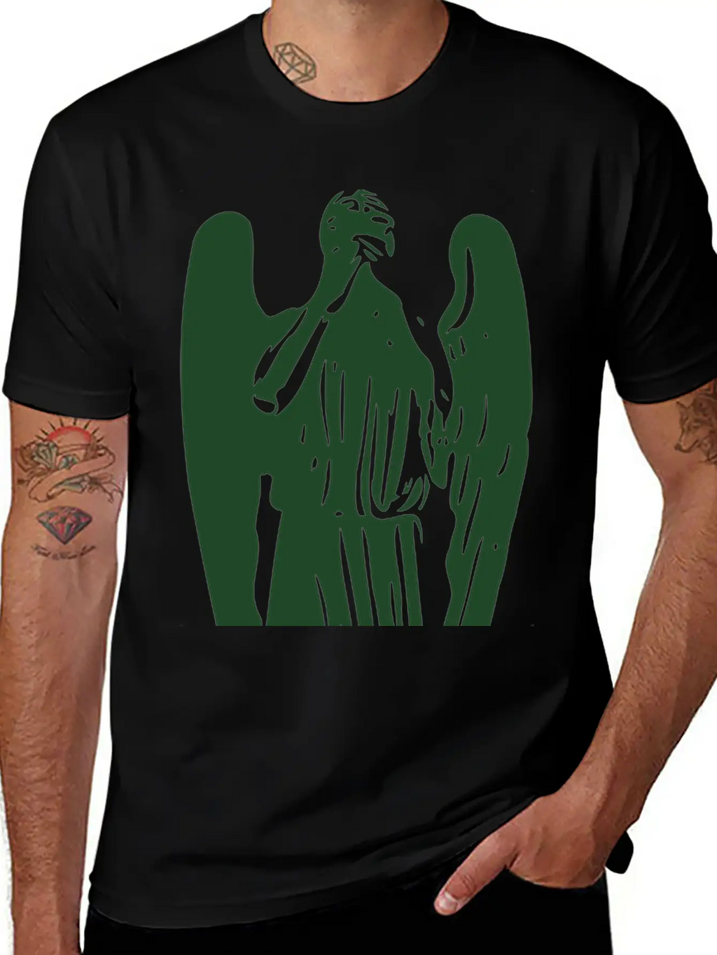 Weeping Angel Stylish Everyday T-Shirt – Unisex Basic Cotton Tee