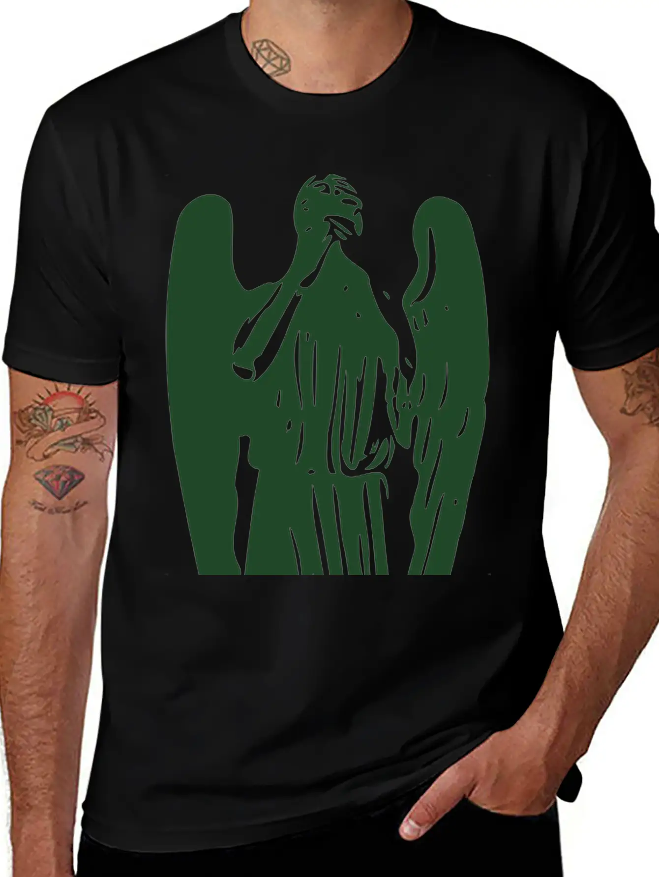 Weeping Angel Stylish Everyday T-Shirt – Unisex Basic Cotton Tee