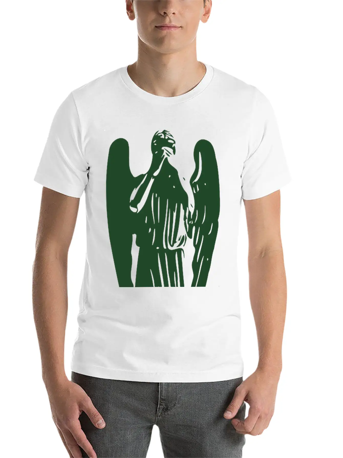 Weeping Angel Stylish Everyday T-Shirt – Unisex Basic Cotton Tee