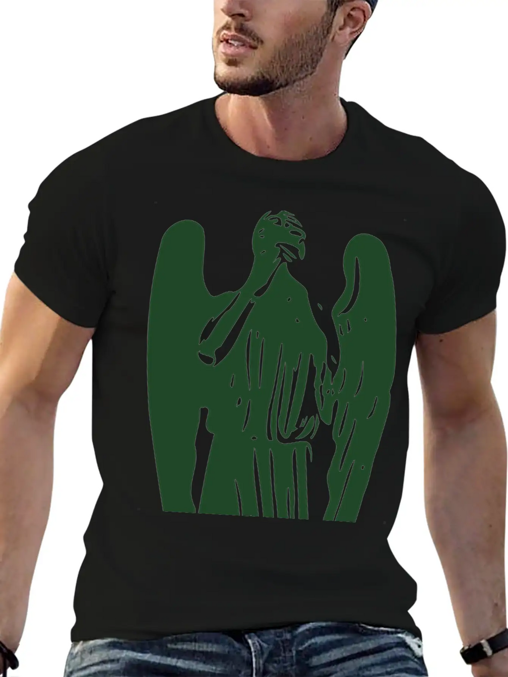 Weeping Angel Stylish Everyday T-Shirt – Unisex Basic Cotton Tee