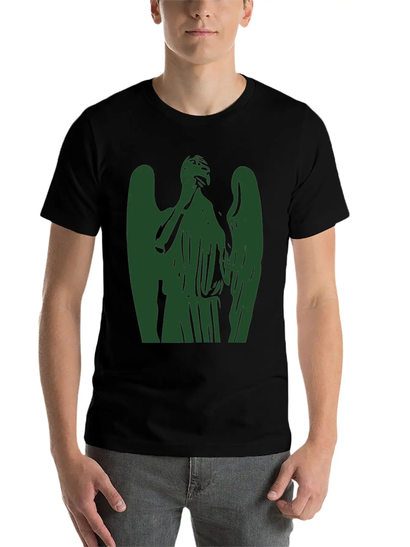 Weeping Angel Stylish Everyday T-Shirt – Unisex Basic Cotton Tee