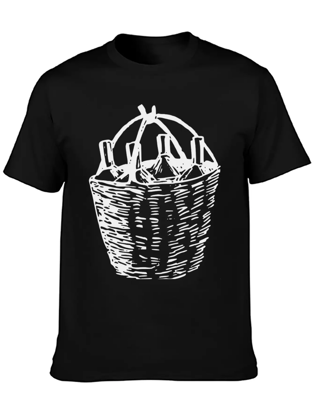 Wein Wine Flasche Glas Bottle Barrels Glasses23 Unisex Casual T-Shirt – Clean Design For Daily Comfort