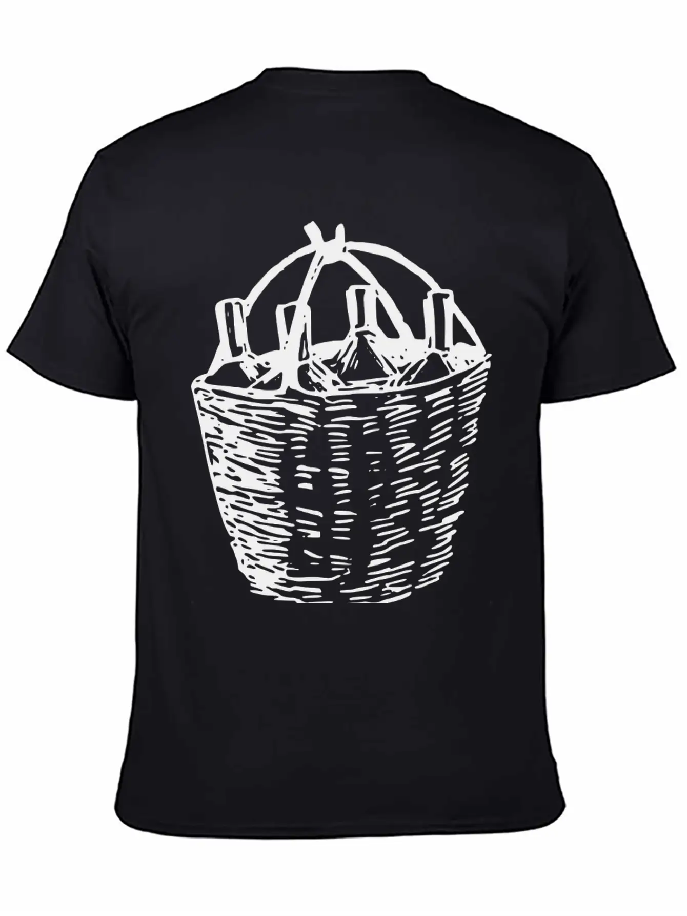 Wein Wine Flasche Glas Bottle Barrels Glasses23 Unisex Casual T-Shirt – Clean Design For Daily Comfort