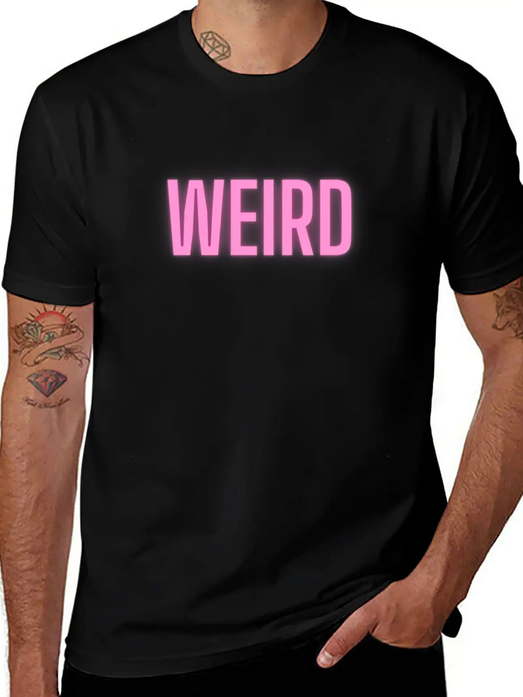 WEIRD Classic Cotton Tee – Unisex Comfort For Any Season