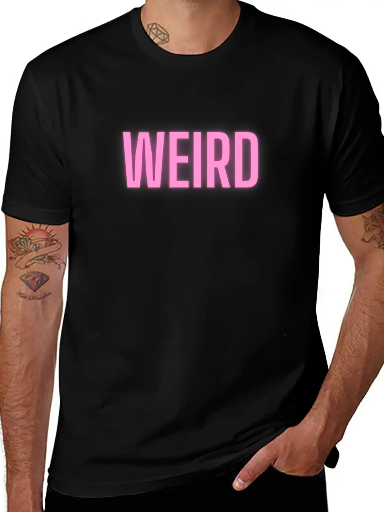 WEIRD Classic Cotton Tee – Unisex Comfort For Any Season
