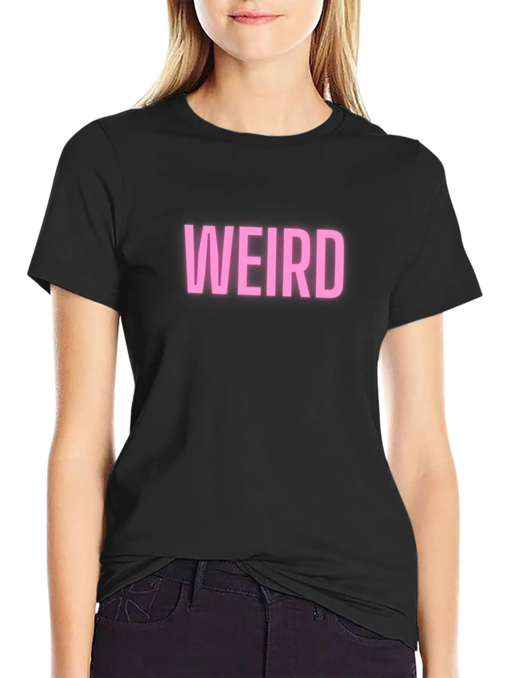 WEIRD Classic Cotton Tee – Unisex Comfort For Any Season