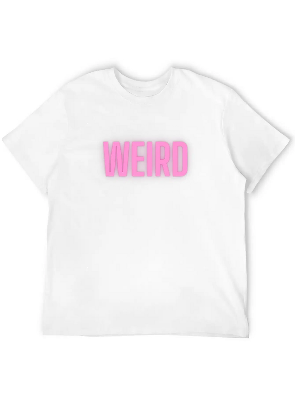 WEIRD Classic Cotton Tee – Unisex Comfort For Any Season