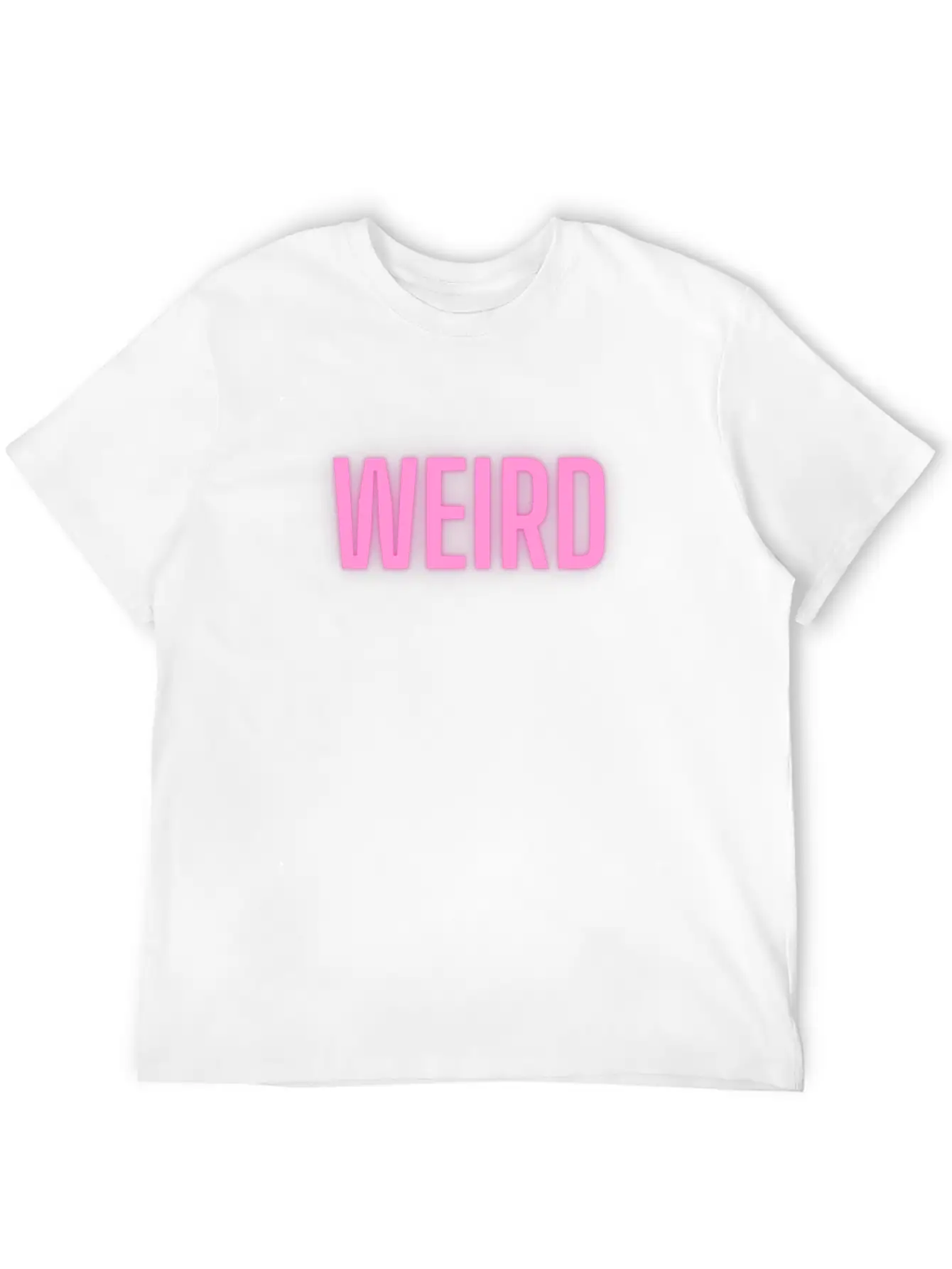 WEIRD Classic Cotton Tee – Unisex Comfort For Any Season