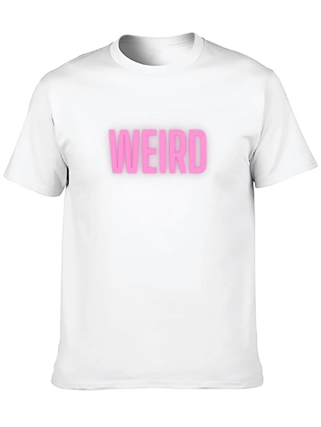 WEIRD Classic Cotton Tee – Unisex Comfort For Any Season