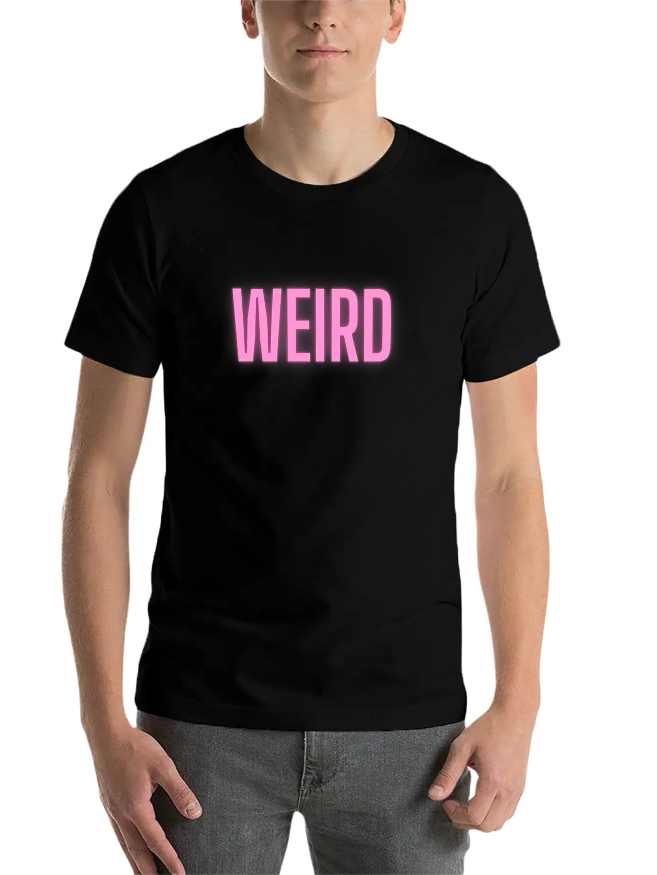 WEIRD Classic Cotton Tee – Unisex Comfort For Any Season