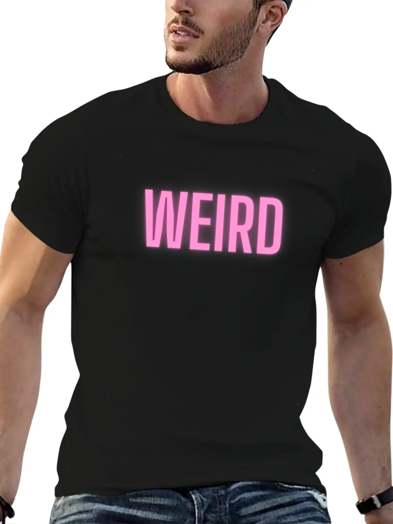 WEIRD Classic Cotton Tee – Unisex Comfort For Any Season