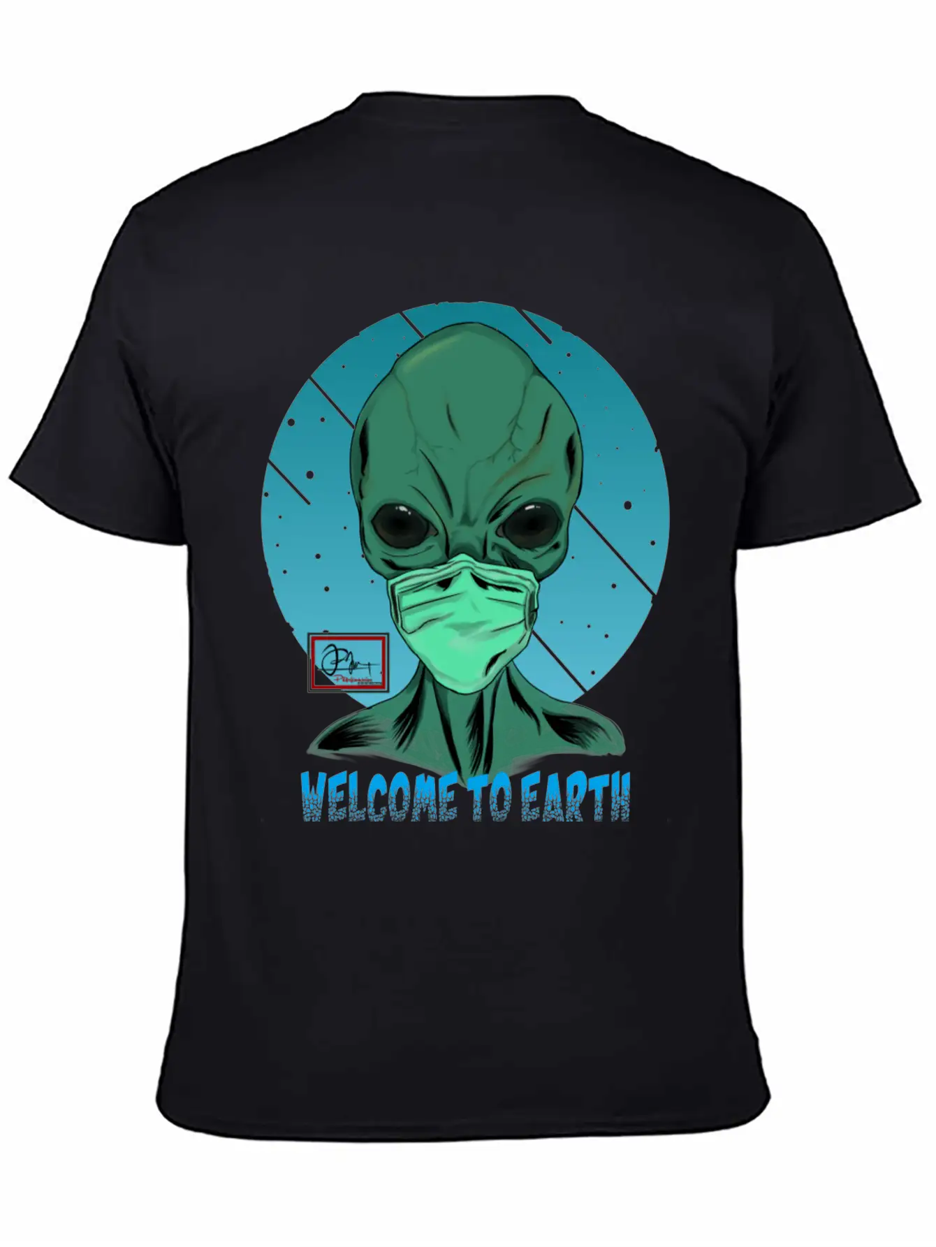 Welcome To Earth Breathable Graphic T-Shirt – Perfect For Casual Days