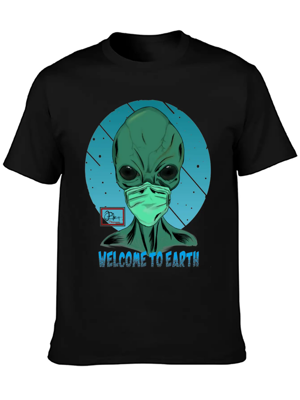 Welcome To Earth Breathable Graphic T-Shirt – Perfect For Casual Days