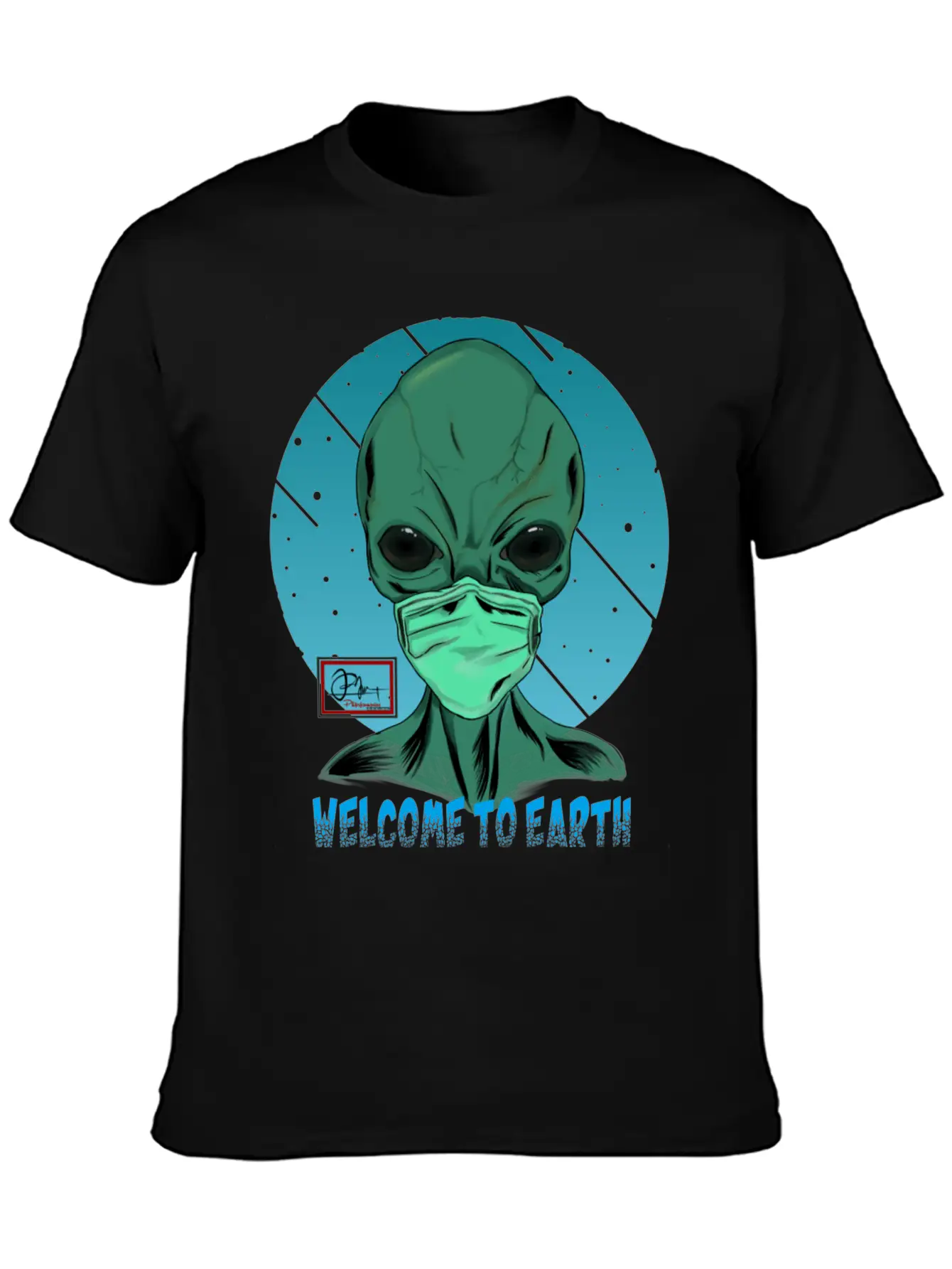 Welcome To Earth Breathable Graphic T-Shirt – Perfect For Casual Days