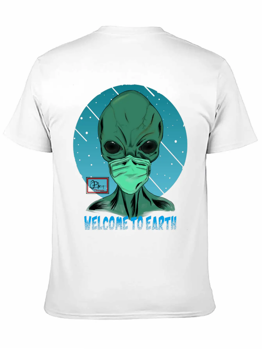 Welcome To Earth Breathable Graphic T-Shirt – Perfect For Casual Days