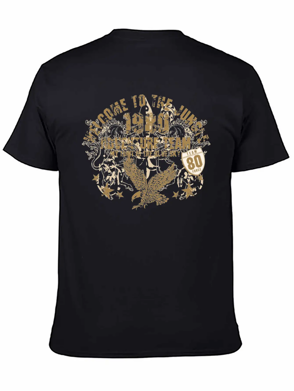 Welcome To The Jungle Breathable Soft Cotton T-Shirt – Timeless Casual Look
