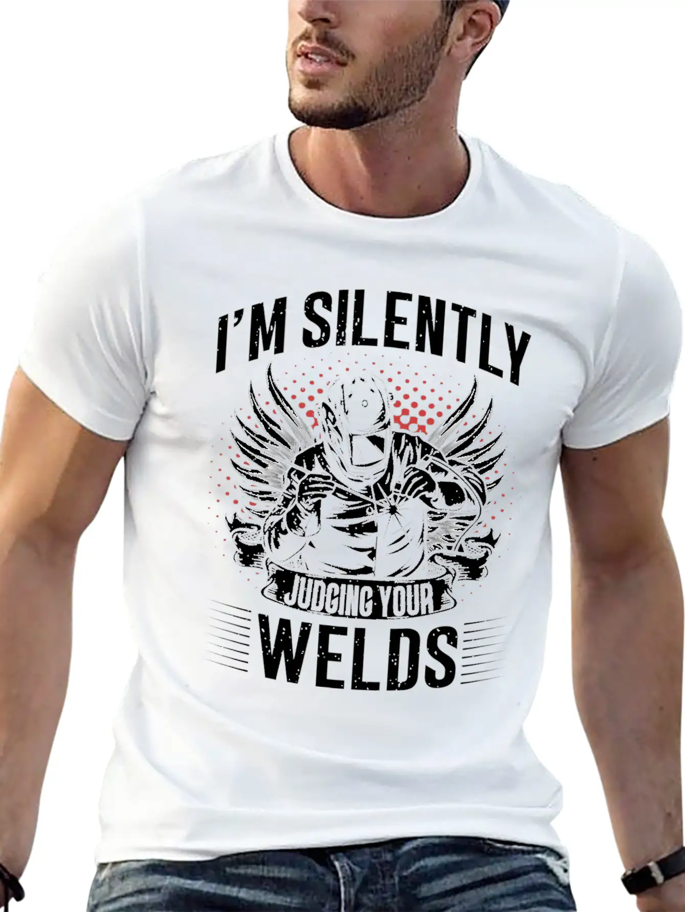 Welders Gifts, Funny Welder , Welder Shirt, Breathable Graphic T-Shirt – Perfect For Casual Days