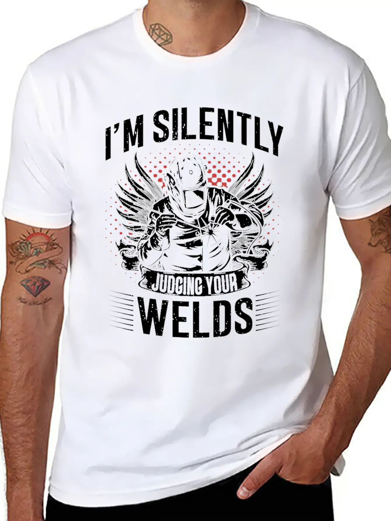 Welders Gifts, Funny Welder , Welder Shirt, Breathable Graphic T-Shirt – Perfect For Casual Days