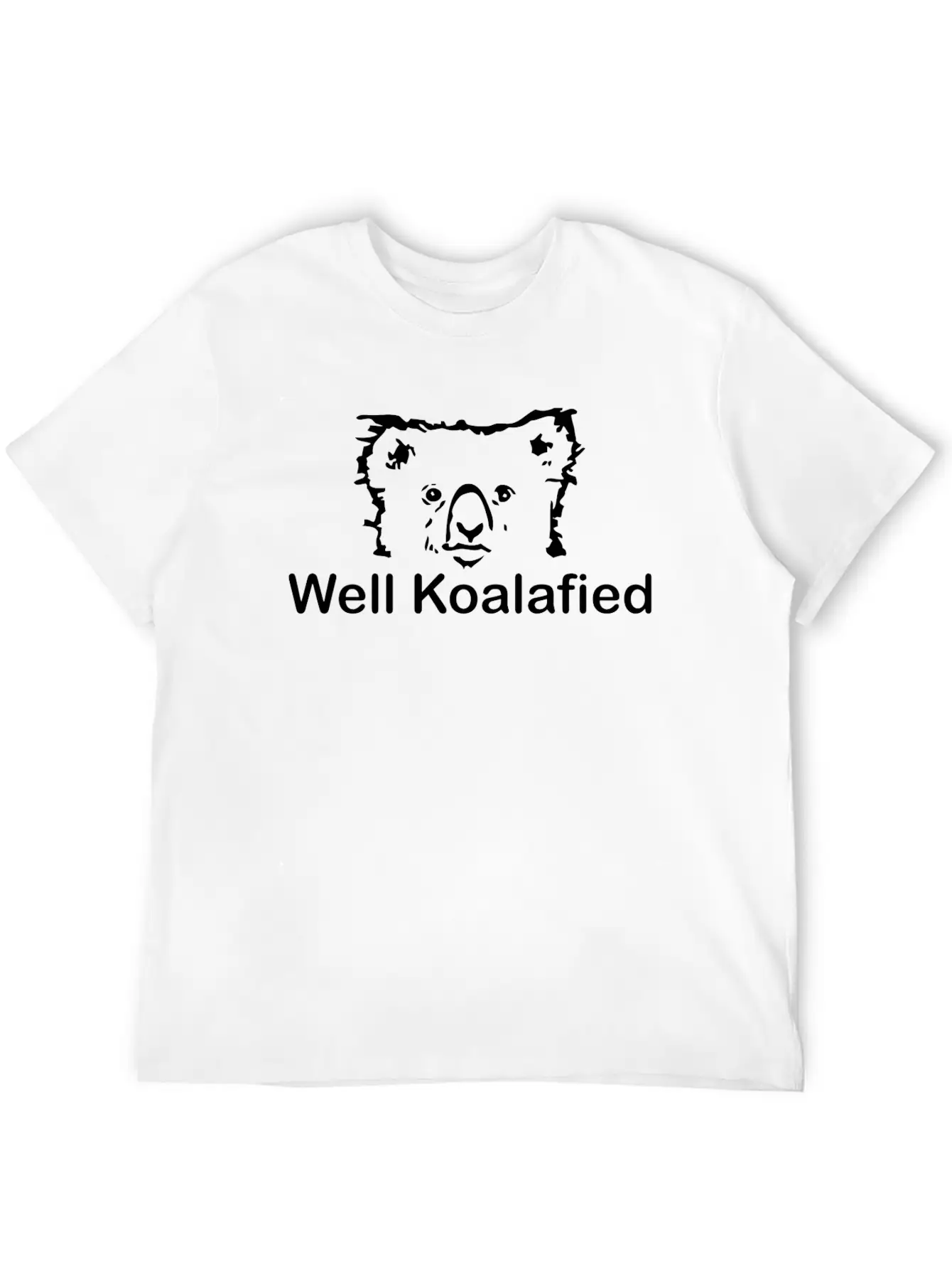 Well Koalafied Stylish Everyday T-Shirt – Unisex Basic Cotton Tee