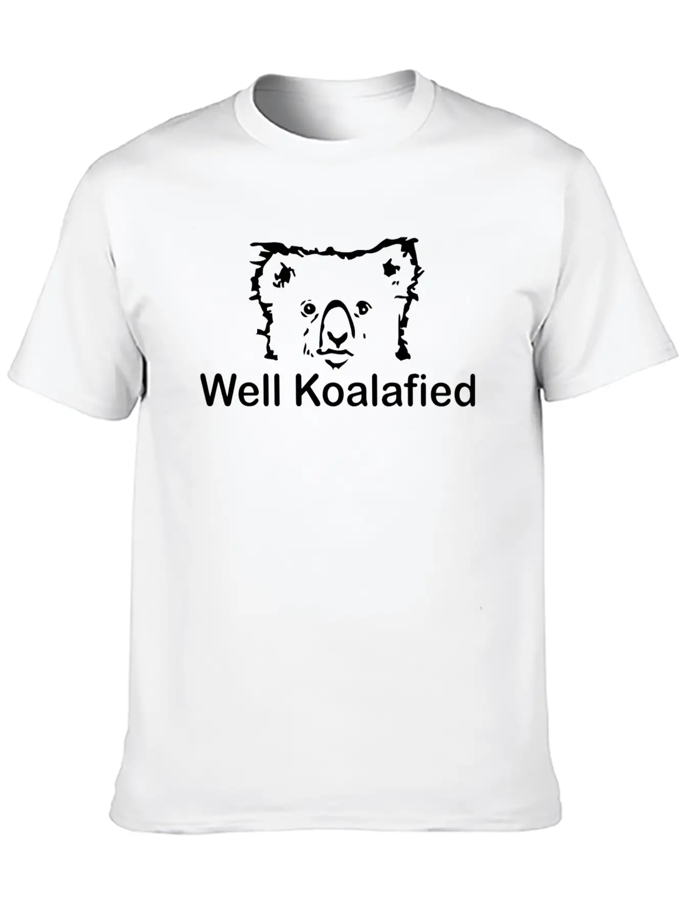 Well Koalafied Stylish Everyday T-Shirt – Unisex Basic Cotton Tee