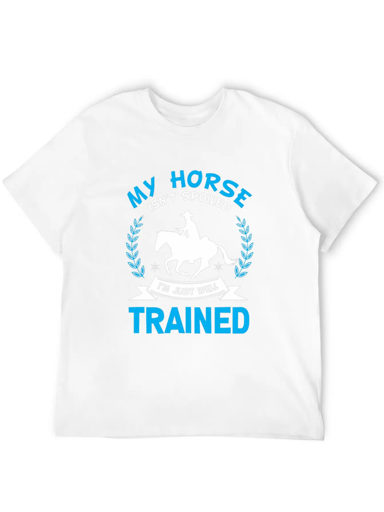 Well Trained Horse Rider Equestrian Sport Classic Cotton Tee – Unisex Comfort For Any Season