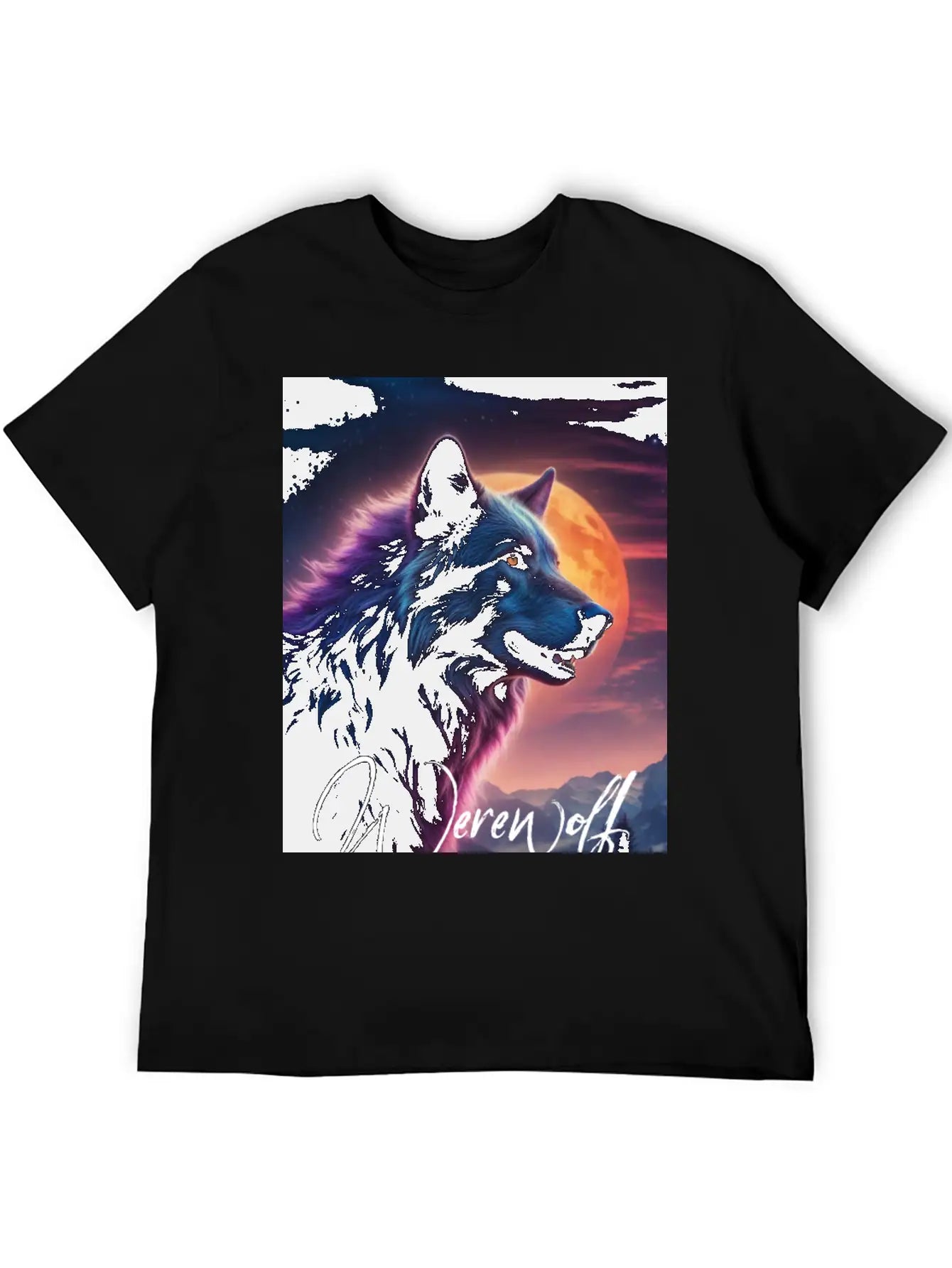 Werewolf Essential Cotton Tee For Daily Outfits – Unisex Style