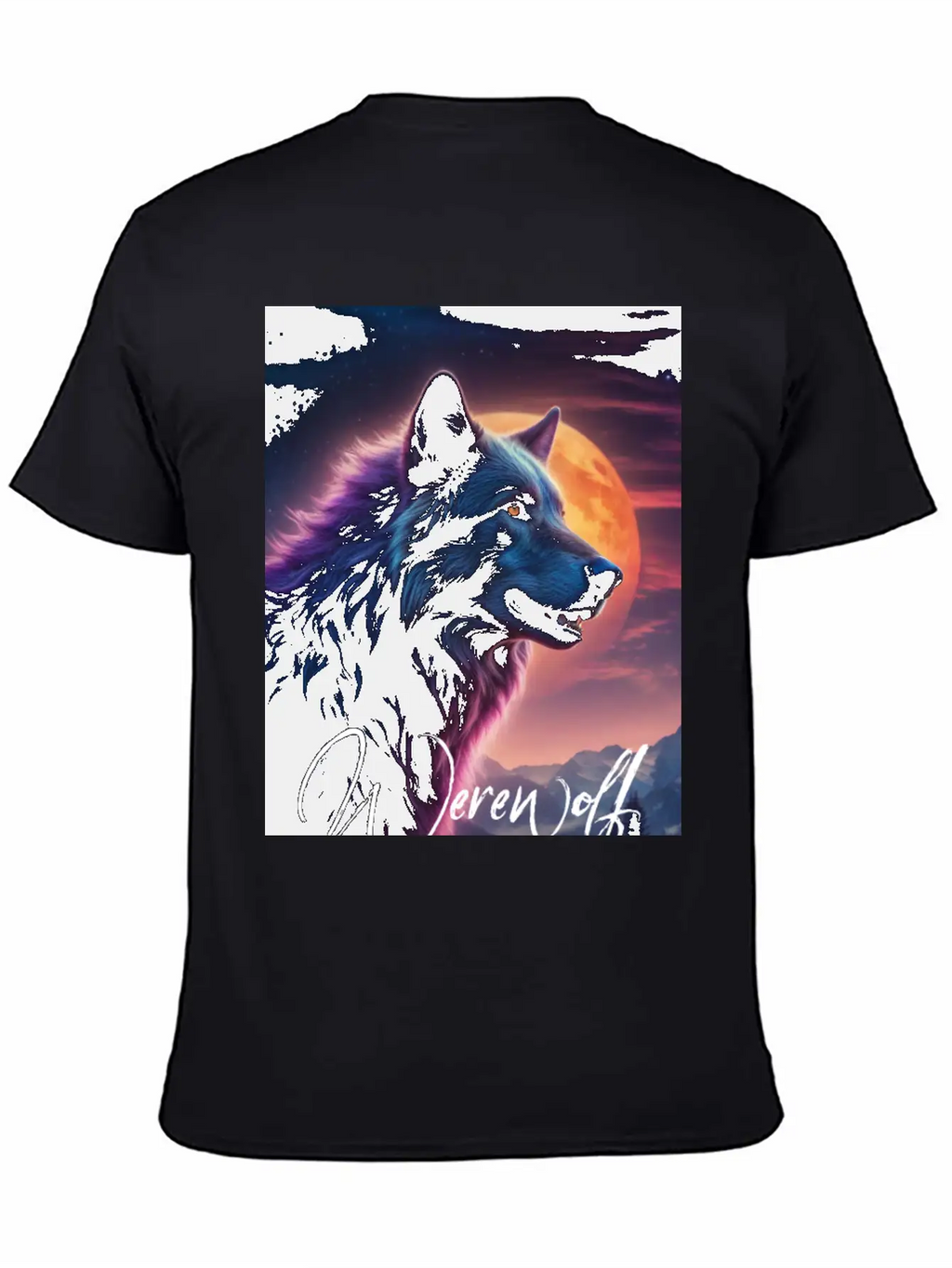 Werewolf Essential Cotton Tee For Daily Outfits – Unisex Style