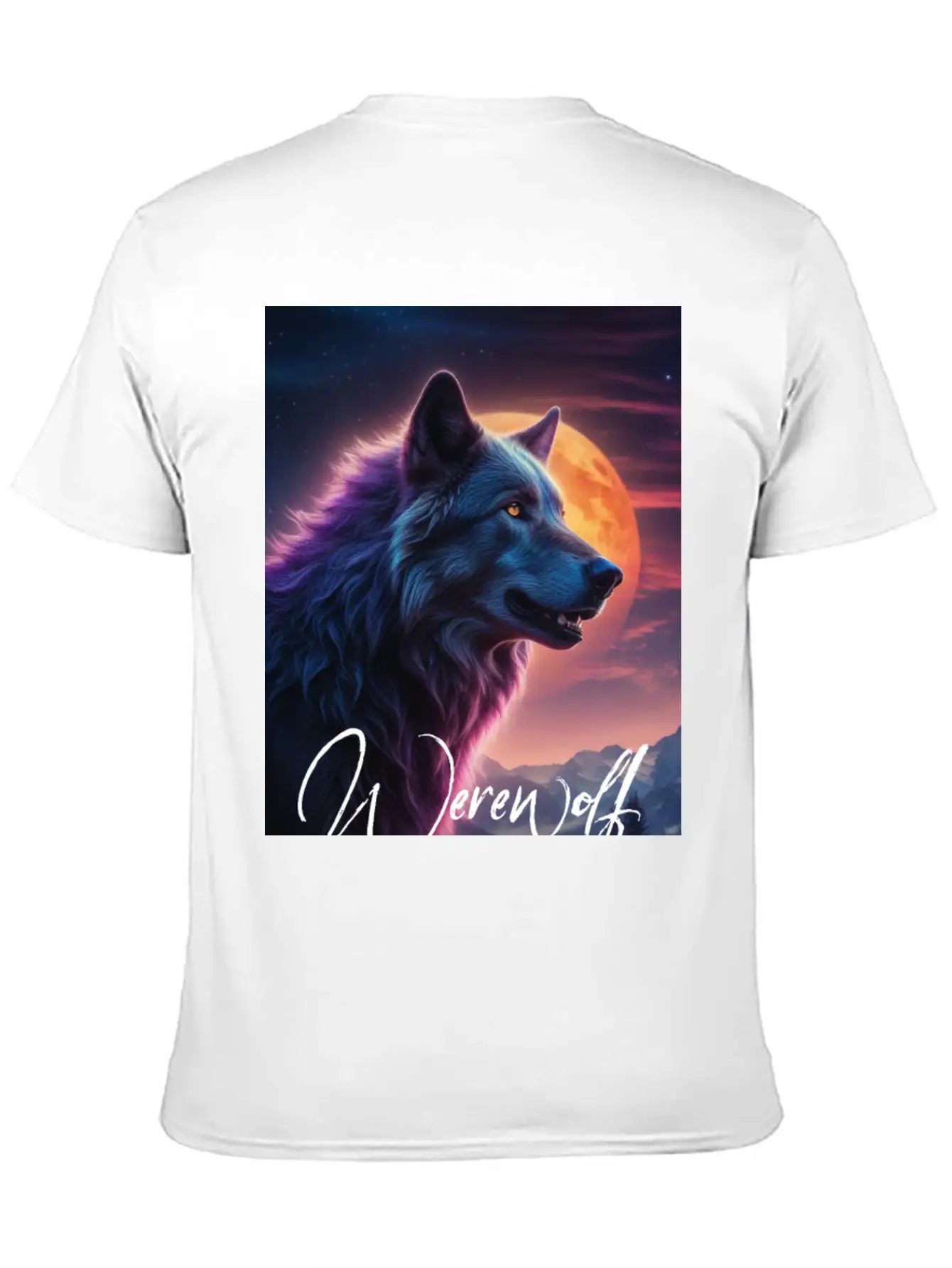 Werewolf Essential Cotton Tee For Daily Outfits – Unisex Style