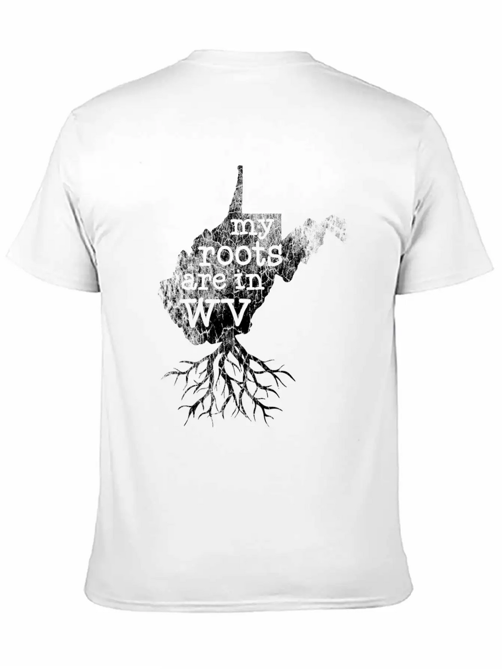 West Virginia Roots State Map Essential Cotton Tee For Daily Outfits – Unisex Style