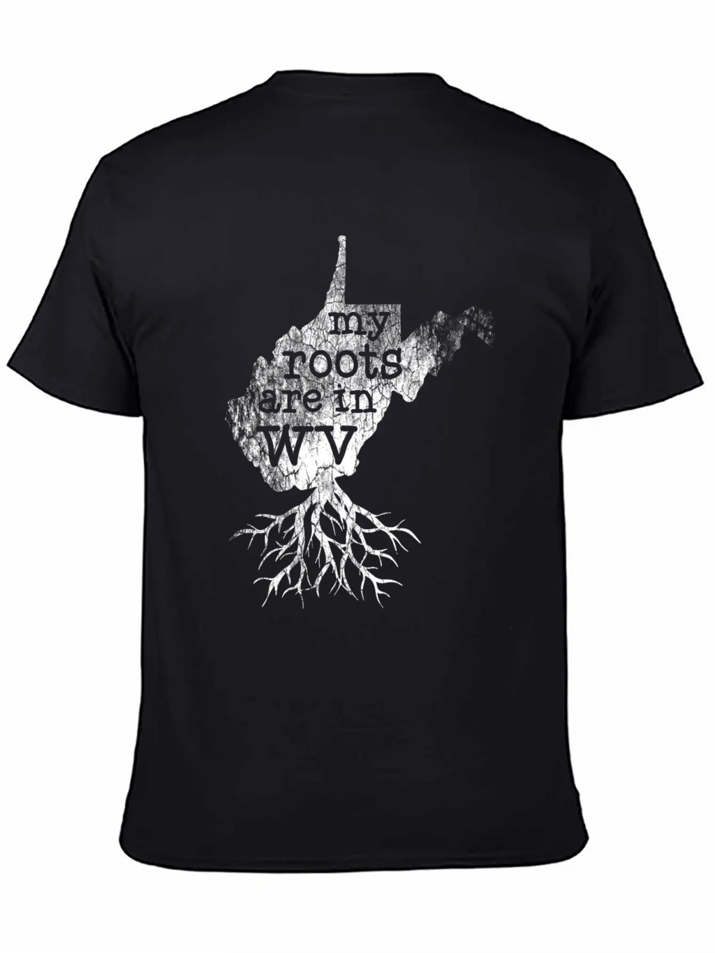 West Virginia Roots State Map Essential Cotton Tee For Daily Outfits – Unisex Style