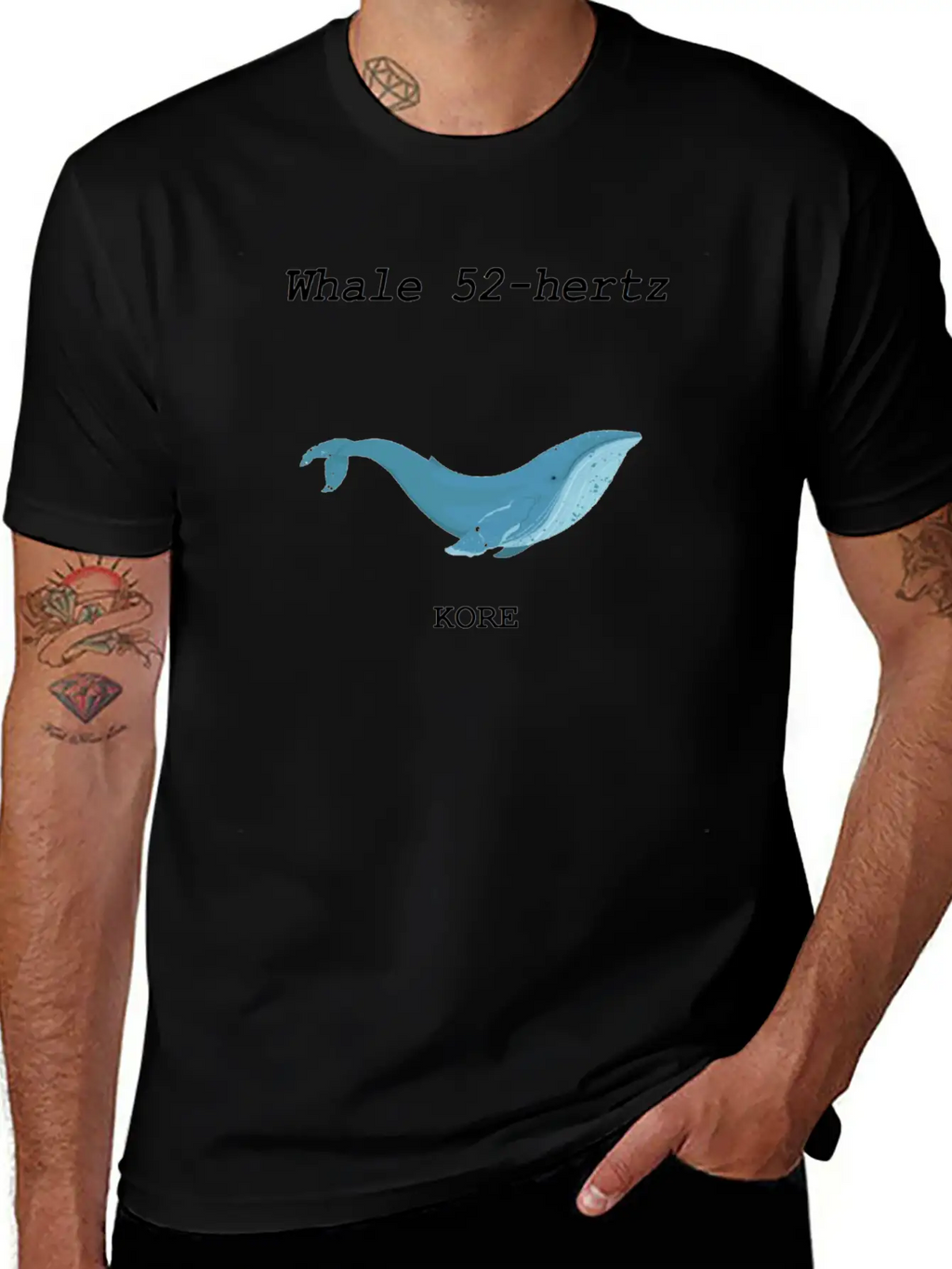Whale 52 Breathable Graphic T-Shirt – Perfect For Casual Days