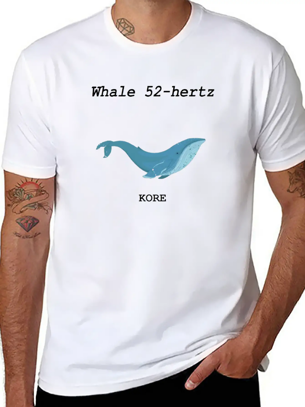 Whale 52 Breathable Graphic T-Shirt – Perfect For Casual Days