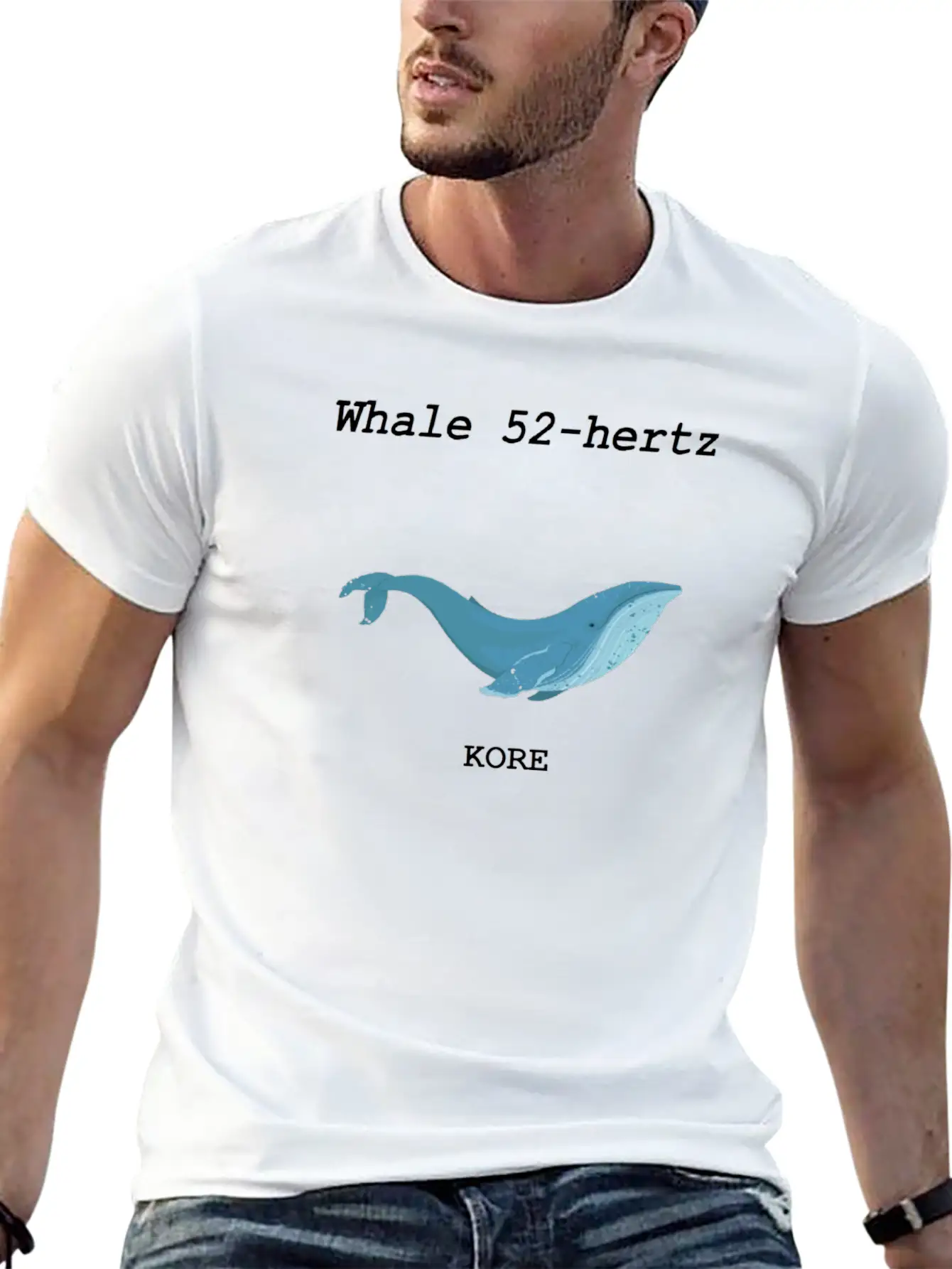 Whale 52 Breathable Graphic T-Shirt – Perfect For Casual Days