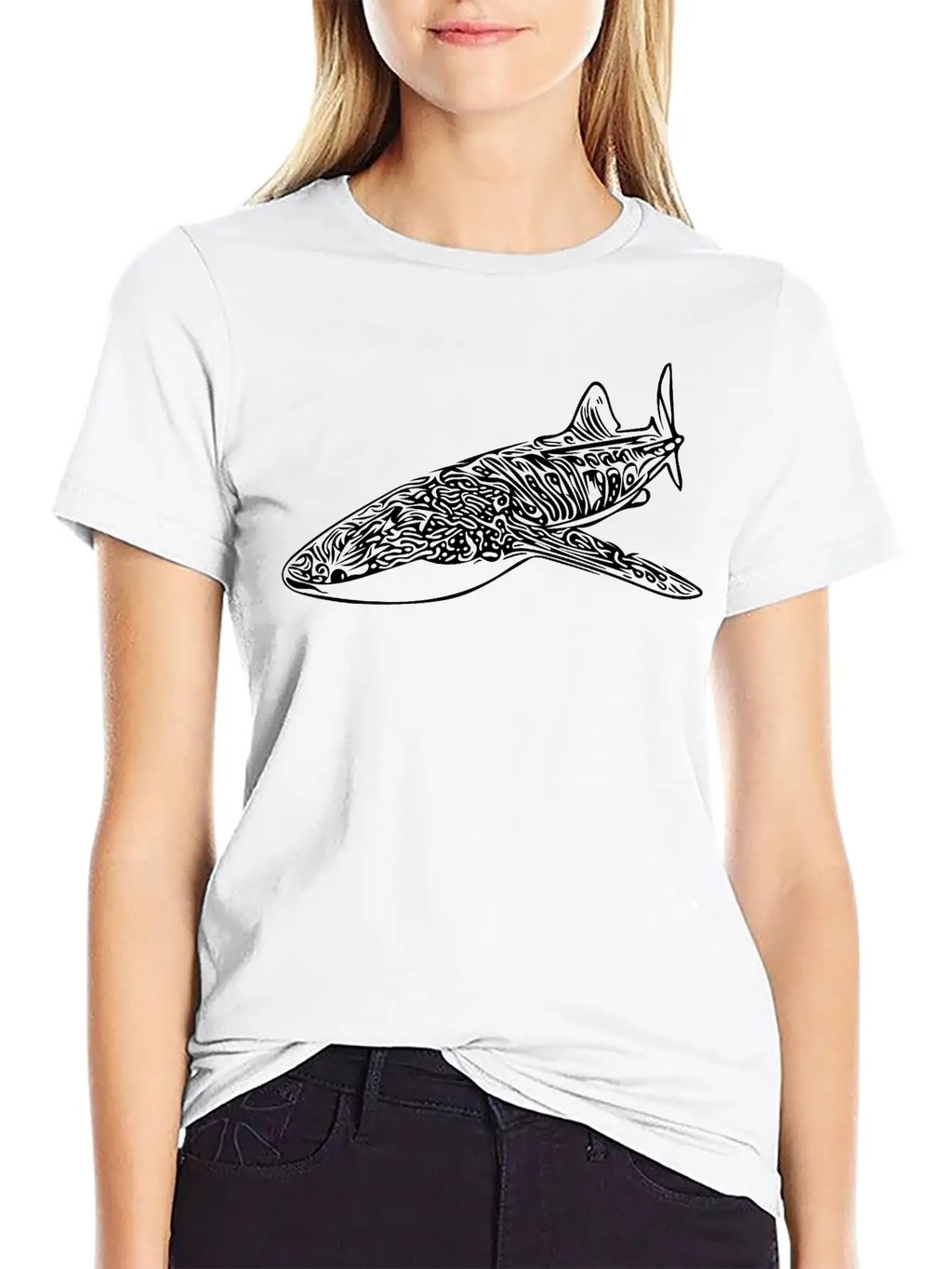 Whale Shark Stylish Everyday T-Shirt – Unisex Basic Cotton Tee