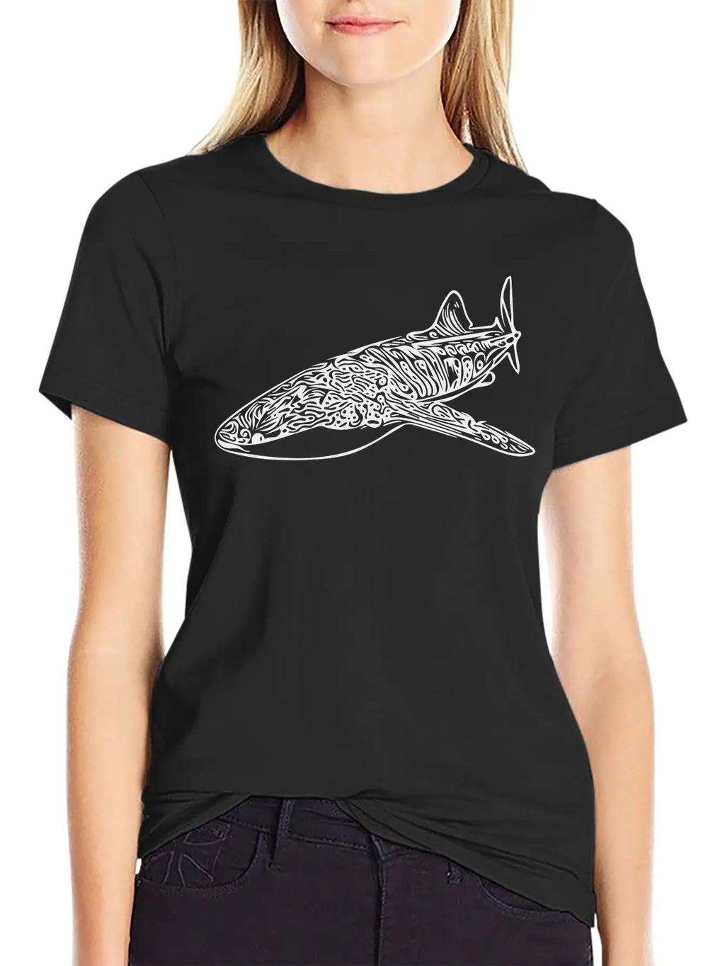 Whale Shark Stylish Everyday T-Shirt – Unisex Basic Cotton Tee