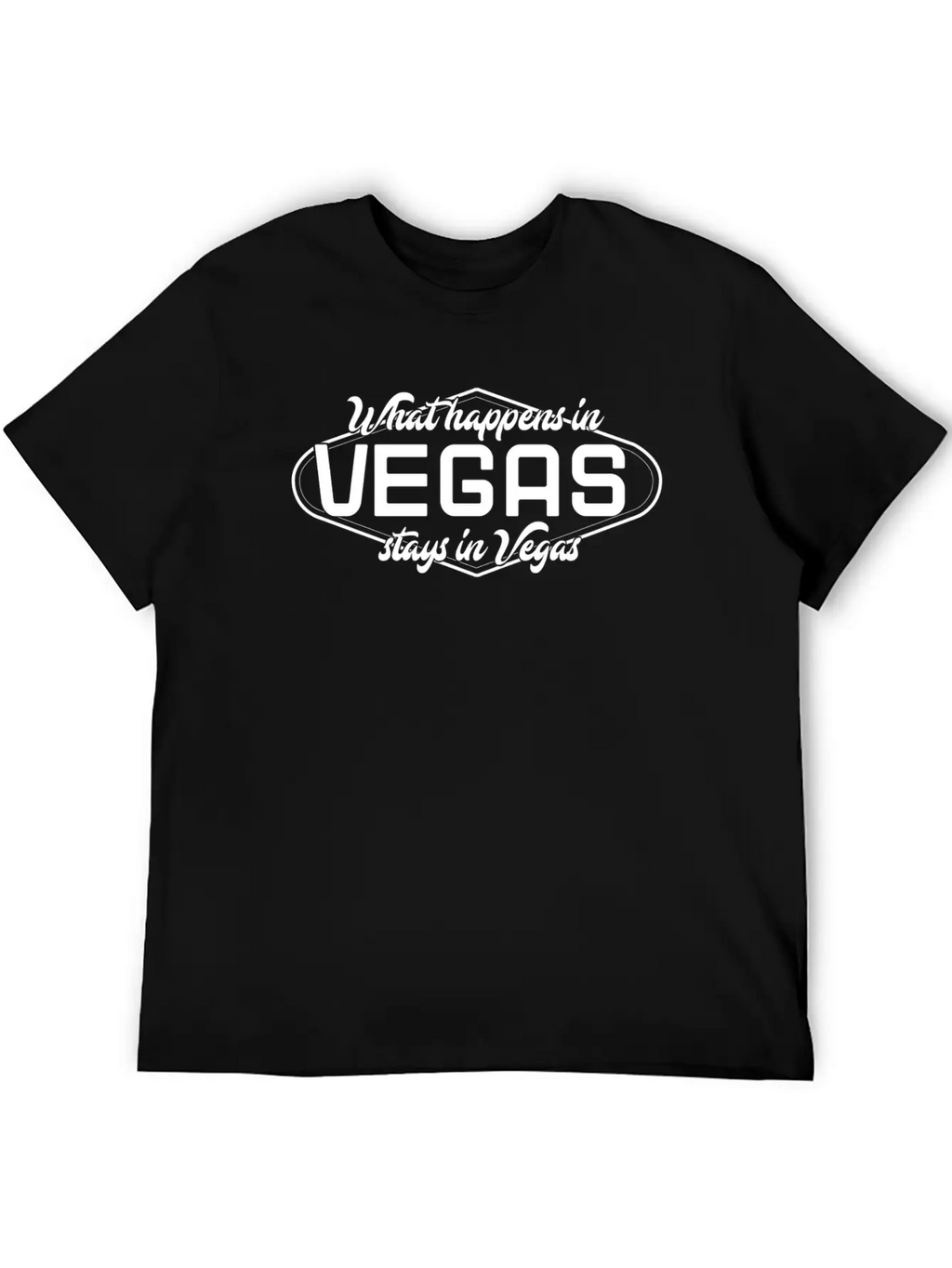 What Happens In Vegas Stays In Vegas Timeless Short Sleeve Tee – Comfy And Minimalist Design
