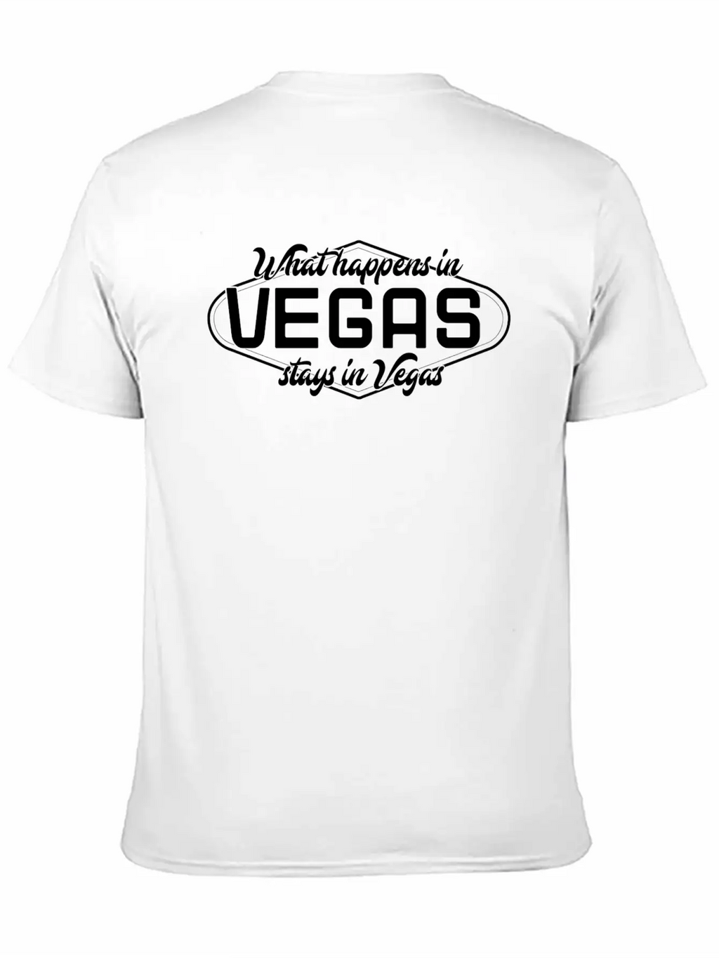 What Happens In Vegas Stays In Vegas Timeless Short Sleeve Tee – Comfy And Minimalist Design