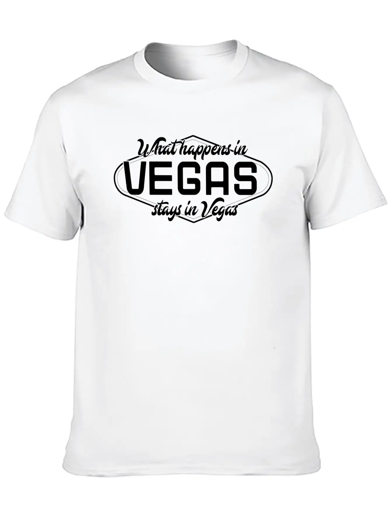 What Happens In Vegas Stays In Vegas Timeless Short Sleeve Tee – Comfy And Minimalist Design