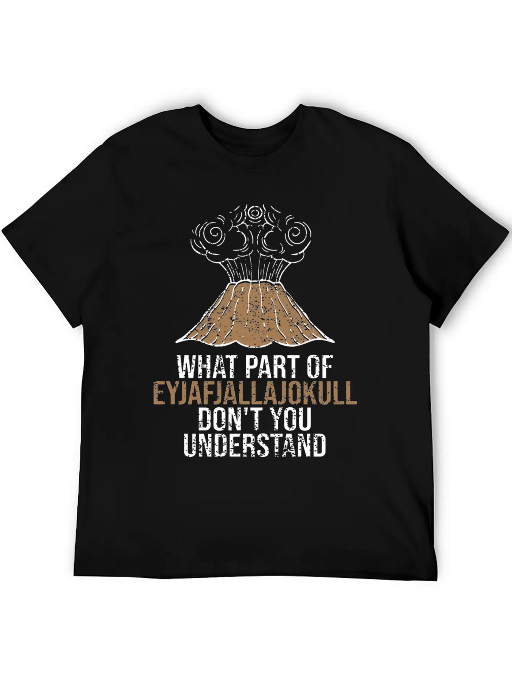 What Part Of Eyjafjallajokull Don'T You Understand Breathable Graphic T-Shirt – Perfect For Casual Days