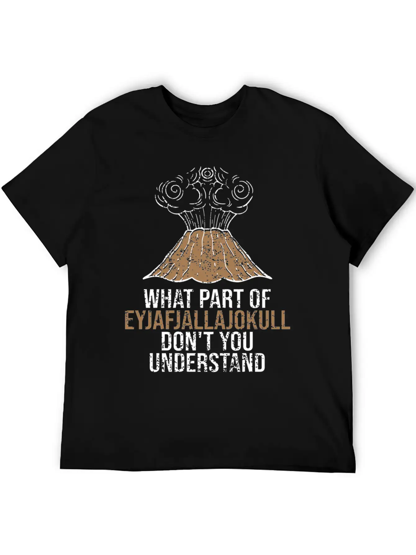 What Part Of Eyjafjallajokull Don'T You Understand Breathable Graphic T-Shirt – Perfect For Casual Days