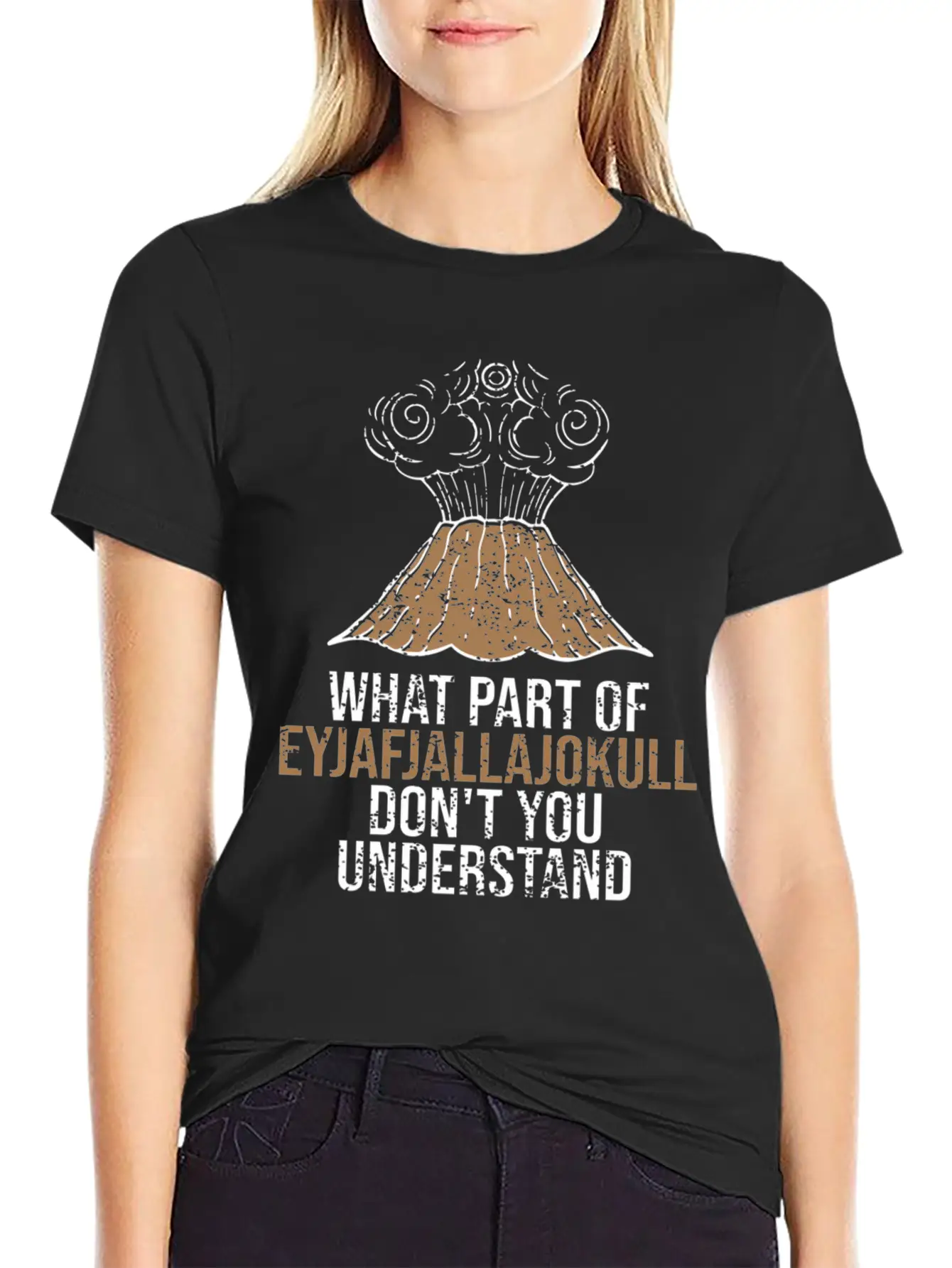 What Part Of Eyjafjallajokull Don'T You Understand Breathable Graphic T-Shirt – Perfect For Casual Days