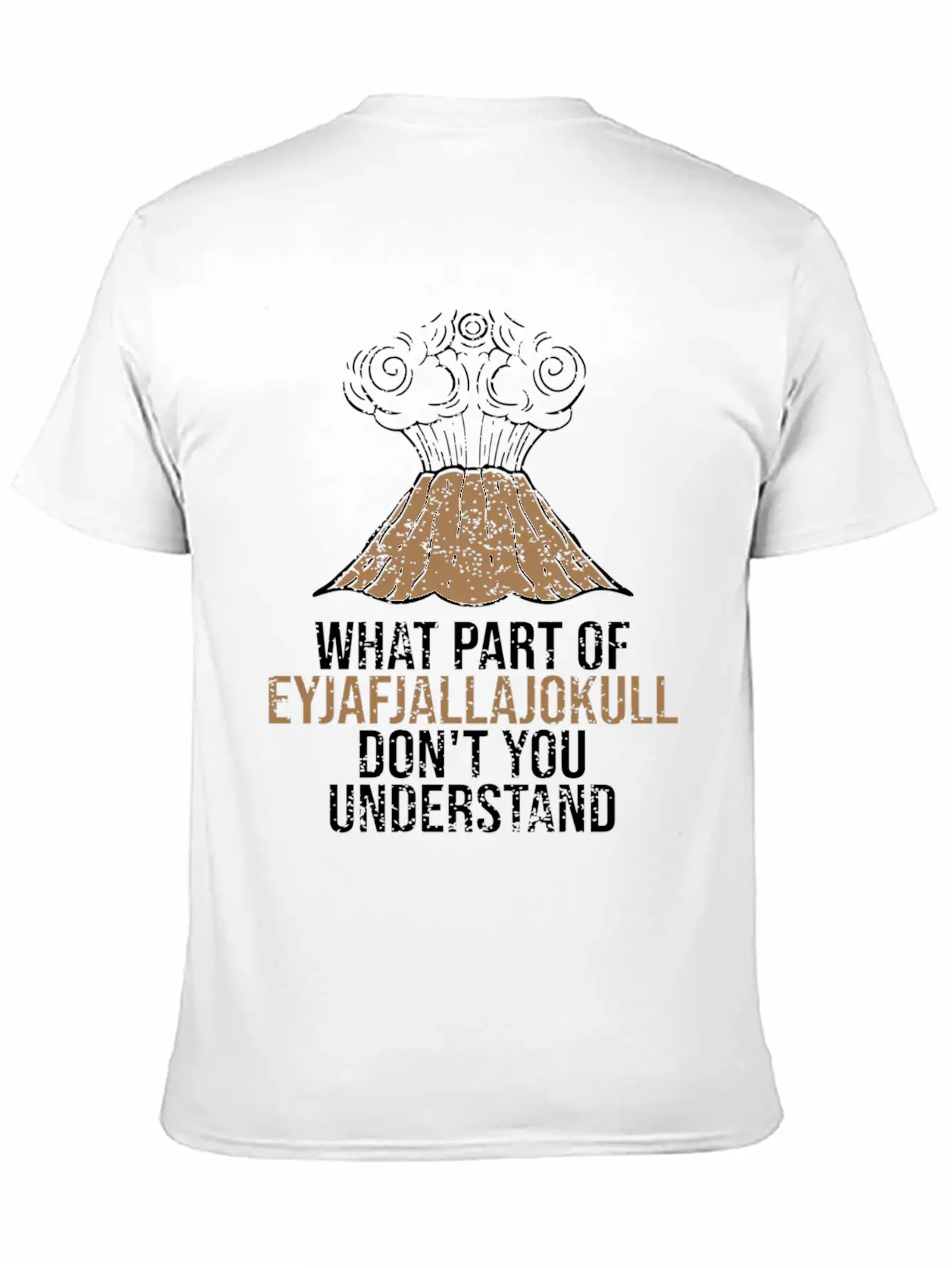 What Part Of Eyjafjallajokull Don'T You Understand Breathable Graphic T-Shirt – Perfect For Casual Days